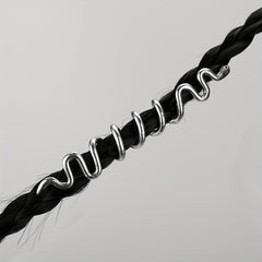 Vintage Viking Style Hair Ring Dreadlock Braid Hair Clip Hair Accessories