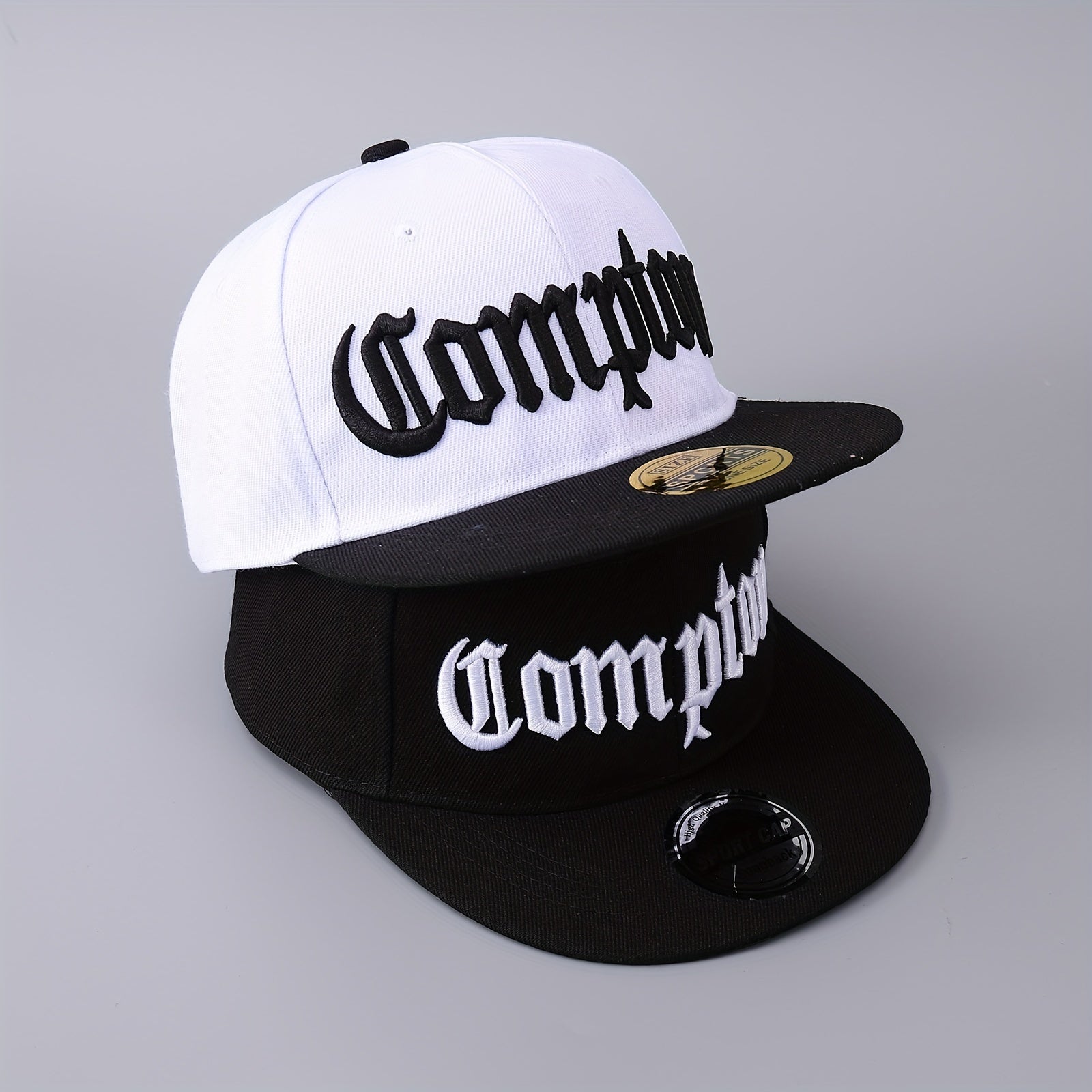 Men's Polyester Baseball Cap with Letters Embroidery