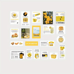 40pcs Weekend Series Sticker Pack for Scrapbooking Wrapping Decorating