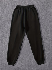 Versatile Long Length Jogger Pants Women's Clothing