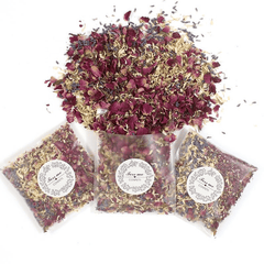 Biodegradable Party Confetti Real Rose Petals for Wedding 70g