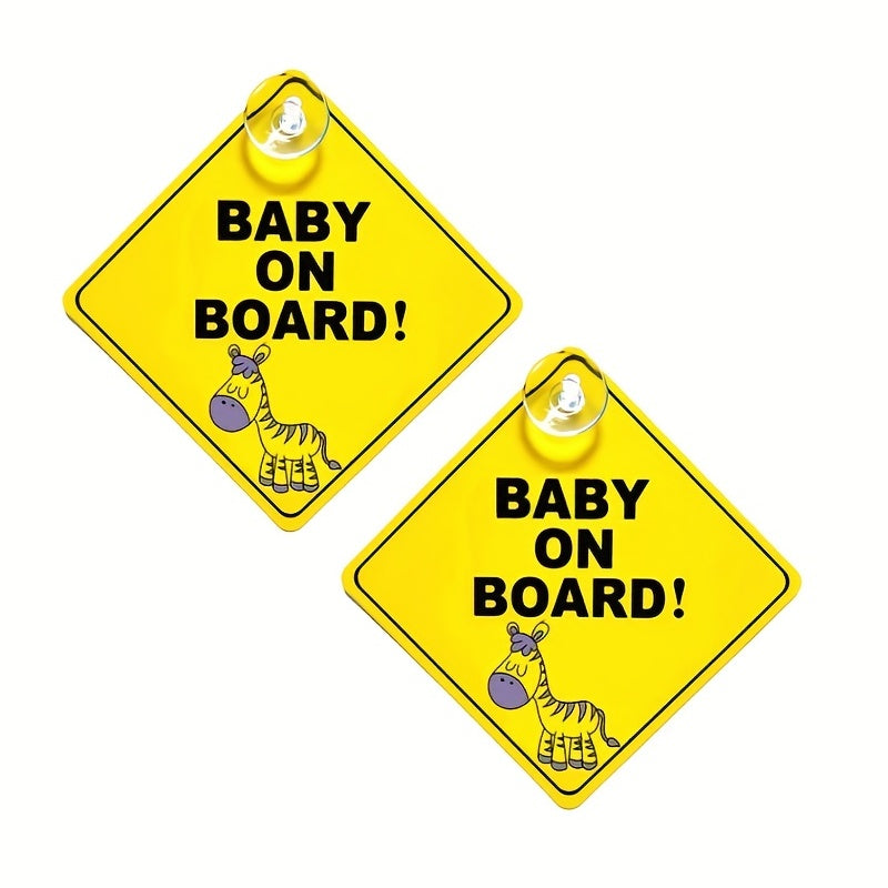 Baby On Board Car Sticker - Safety First!