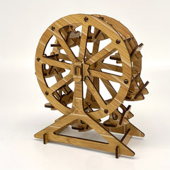 Wooden Ferris Wheel 3D Puzzle Assembly Kit Brain Teaser Educational Model