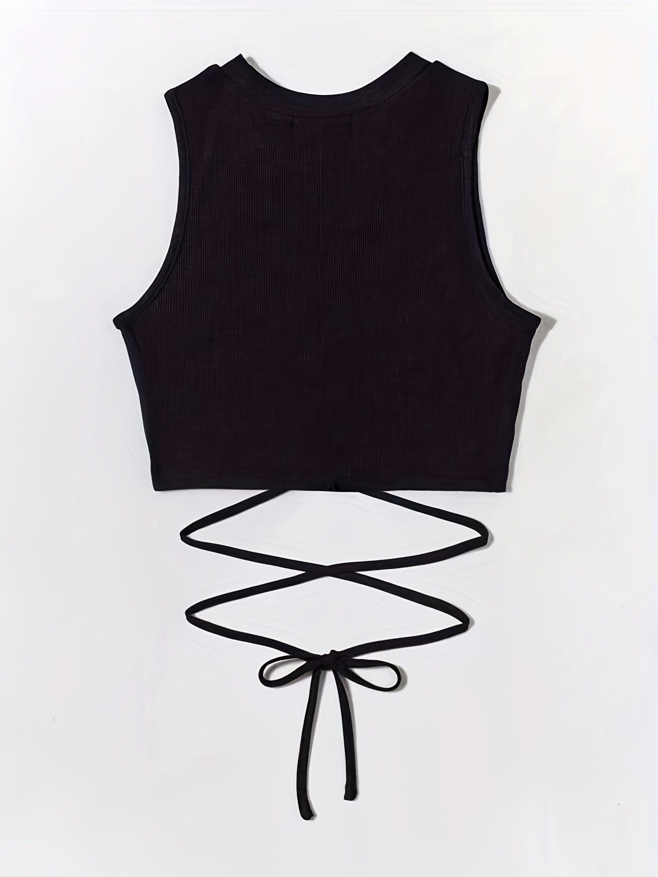 Y2K Sleeveless Crop Tank Top for Summer