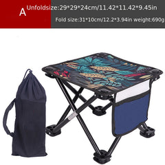 Portable Folding Stool Lightweight Chair for Outdoor Camping Fishing