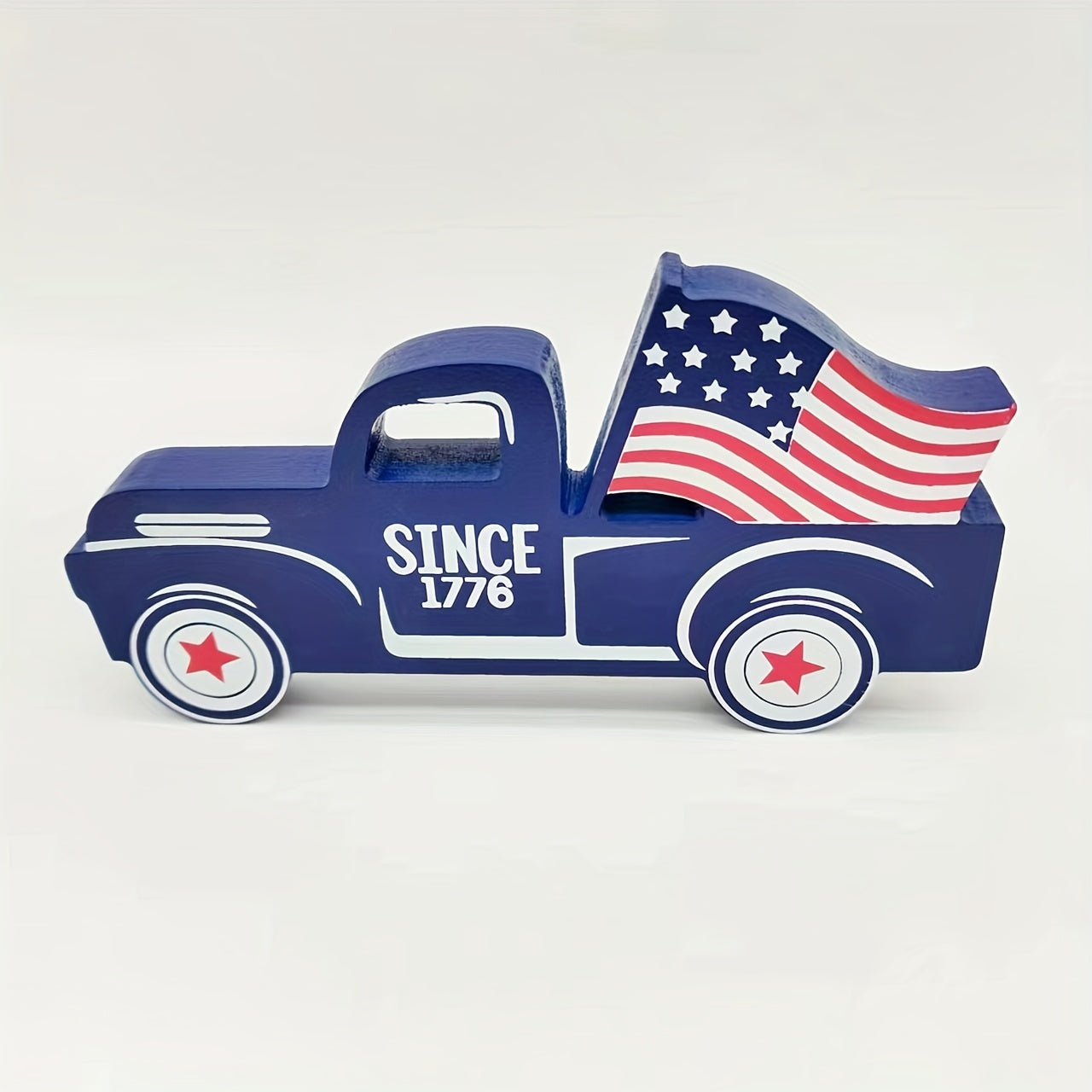 4th Of July Wooden Table Centerpiece Independence Sign