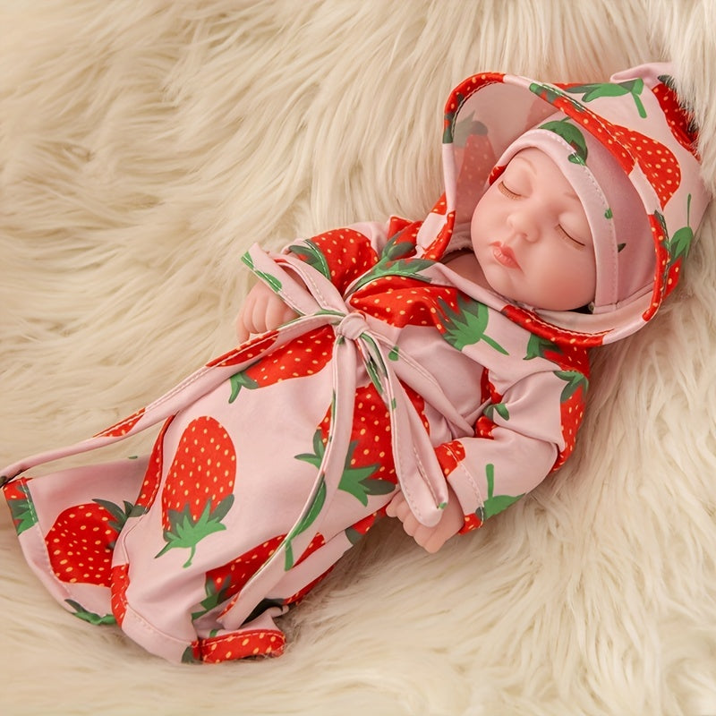 12in Reborn Doll Soft Toy w/ Clothes