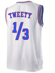 Men's Retro Basketball Jersey Embroidered Sleeveless Sports Uniform