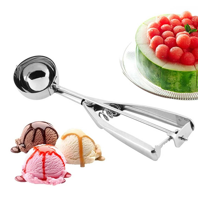 Stainless Steel Ice Cream Ball Scoop Fruit Scoop