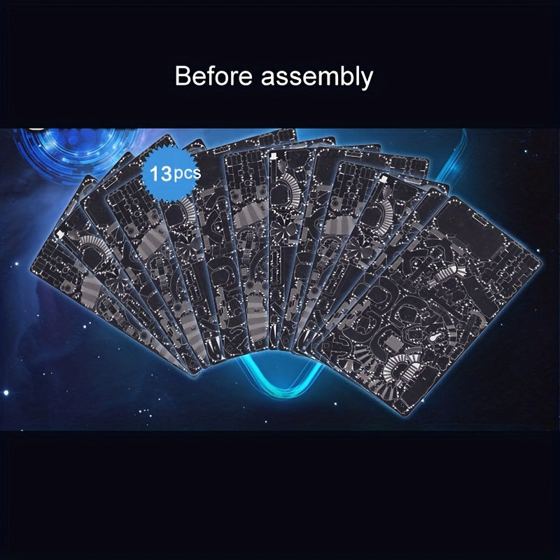 3D Metal Puzzle Model DIY Star Destroyer Assembly Toy