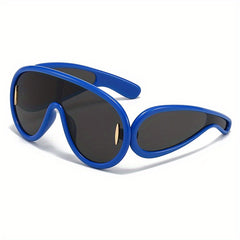 Y2K Mirrored UV400 Sunglasses for Women Men