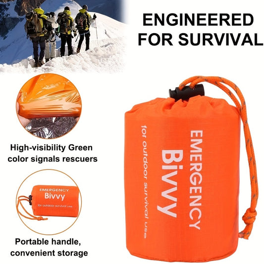 Emergency Sleeping Bag Survival Bivy Sack Outdoor Camping Gear