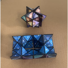 Infinite Transforming Cube Star Shaped Toy Educational Flip Puzzle