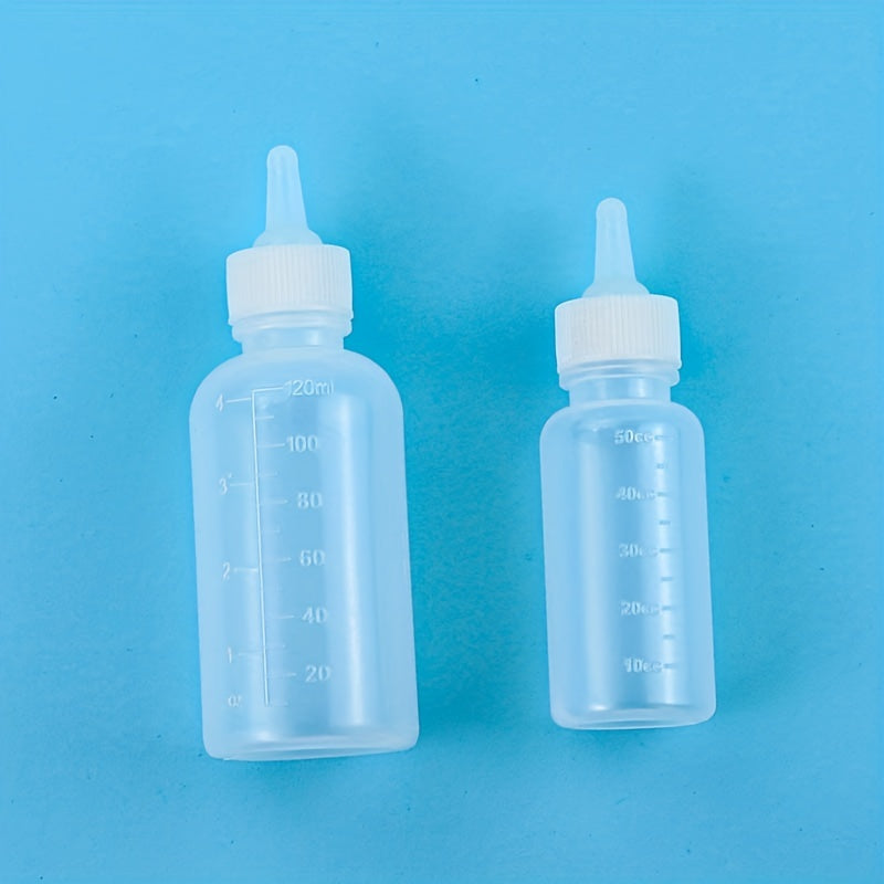Pet Nursing Bottle 50-120ml Cats/Dogs Milk Feeding Silicone Nipple Supplies