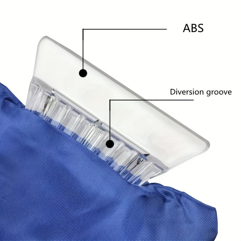 Car Snow Scraper Removal Glove Handheld Auto Window Clean Tool Ice Scraper