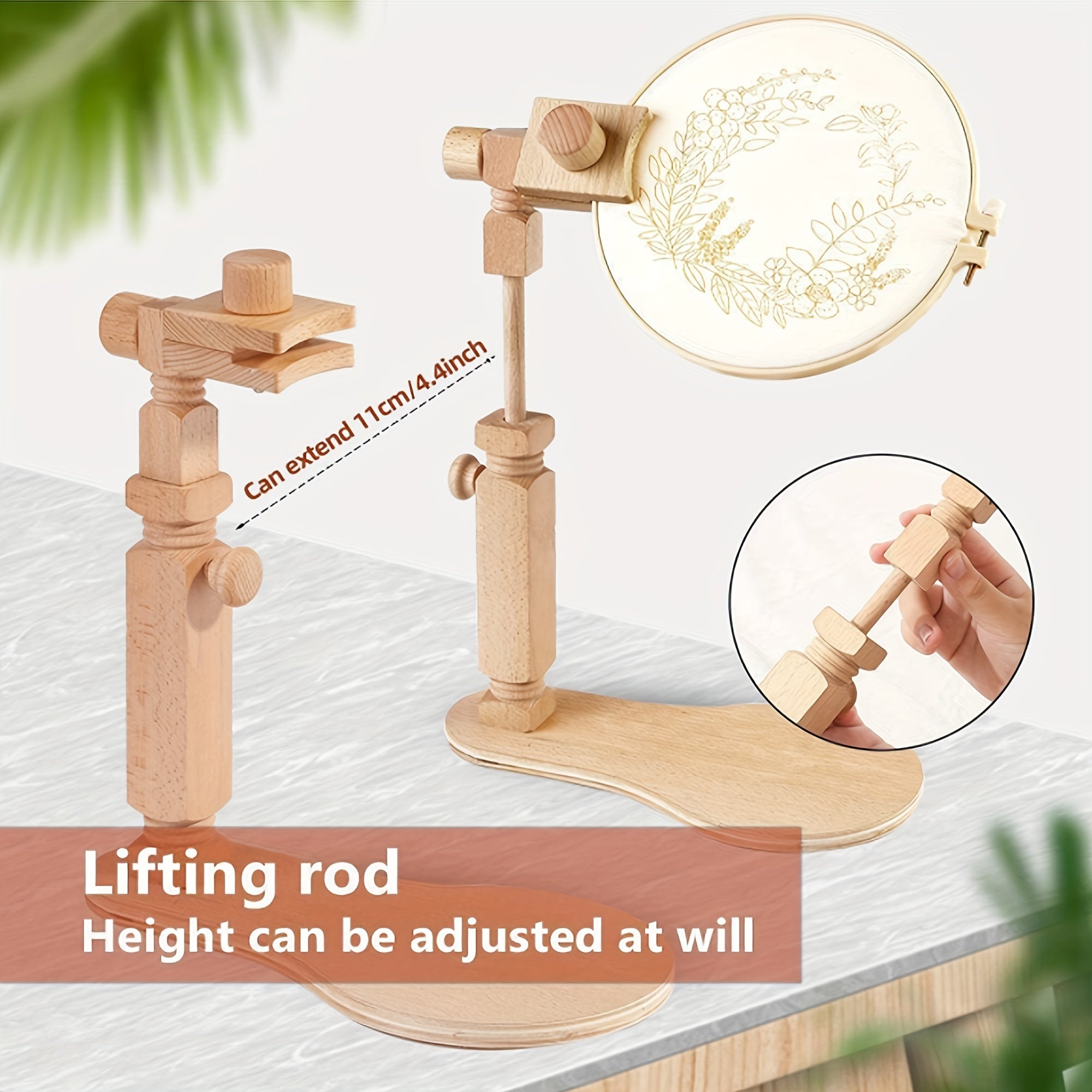 Adjustable Embroidery Bracket Cross Stitch Hands Fixture