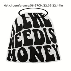 Unisex Y2K Beanie Hip Hop Knit Hat Warm Skull Cap