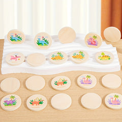 Dinosaur Wooden Puzzle Toy  Educational Fun