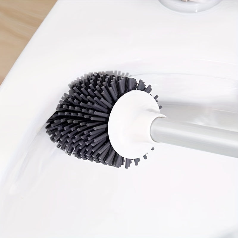 Toilet Brush With Holder No Dead Corner Bathroom Cleaning Brush