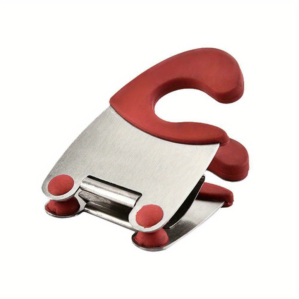Stainless Steel Pot Side Clip Soup Spoon Clip Anti-scalding Bracket