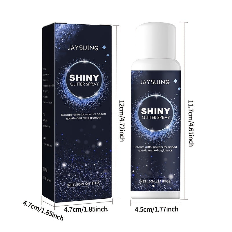 Glitter Spray Parties Sparkle Hair Clothes Body 2.03 oz