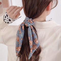 Retro Floral Hairband Head Scarf Hair Accessories