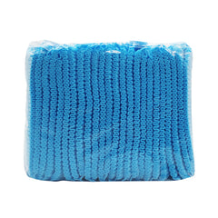 100pcs Disposable Chef Hat Non-woven Anti-hair Loss Net Cap