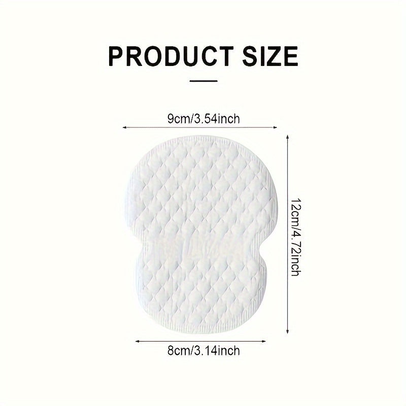 50-100 Pcs Disposable Armpit Sweat Pads - Odorless & Breathable
