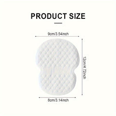 50-100 Pcs Disposable Armpit Sweat Pads - Odorless & Breathable
