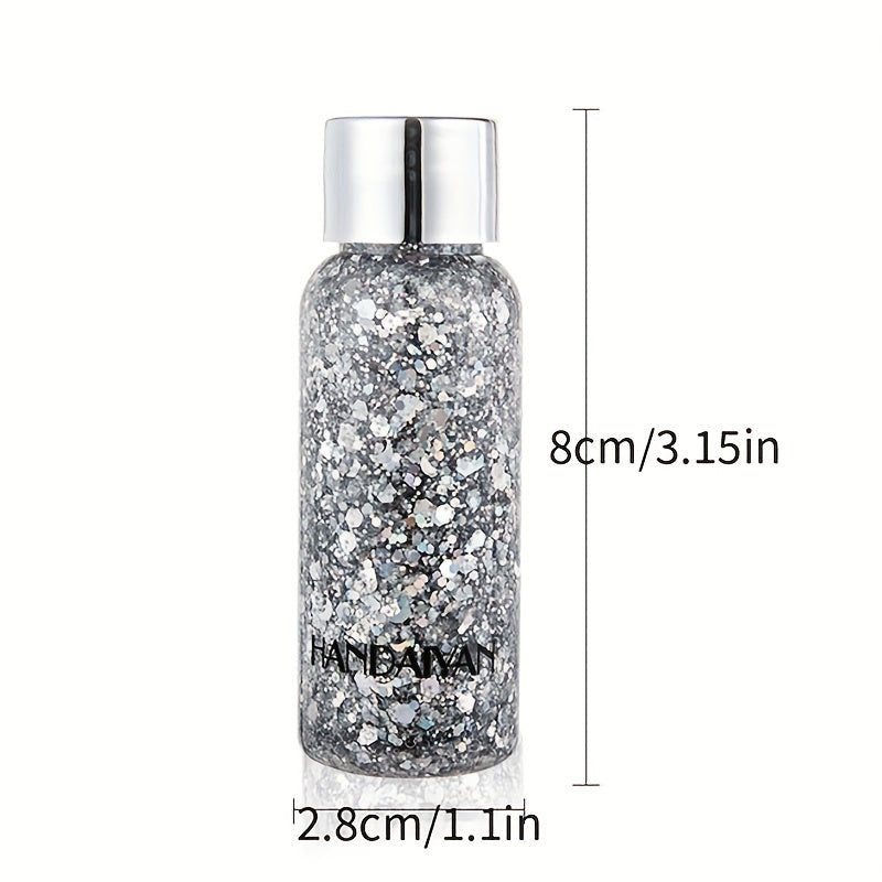 Mermaid Sequin Body Glitter Gel for Face Hair Music Party Carnival