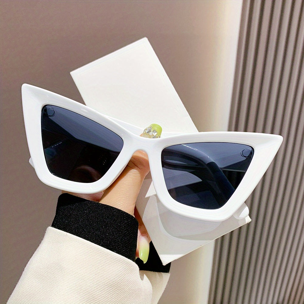 Y2K Cat Eye Sunglasses Gradient Decorative Glasses UV400