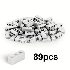 89pcs 1x3 High Brick DIY Puzzle Toy Set - Holiday Gift for Kids