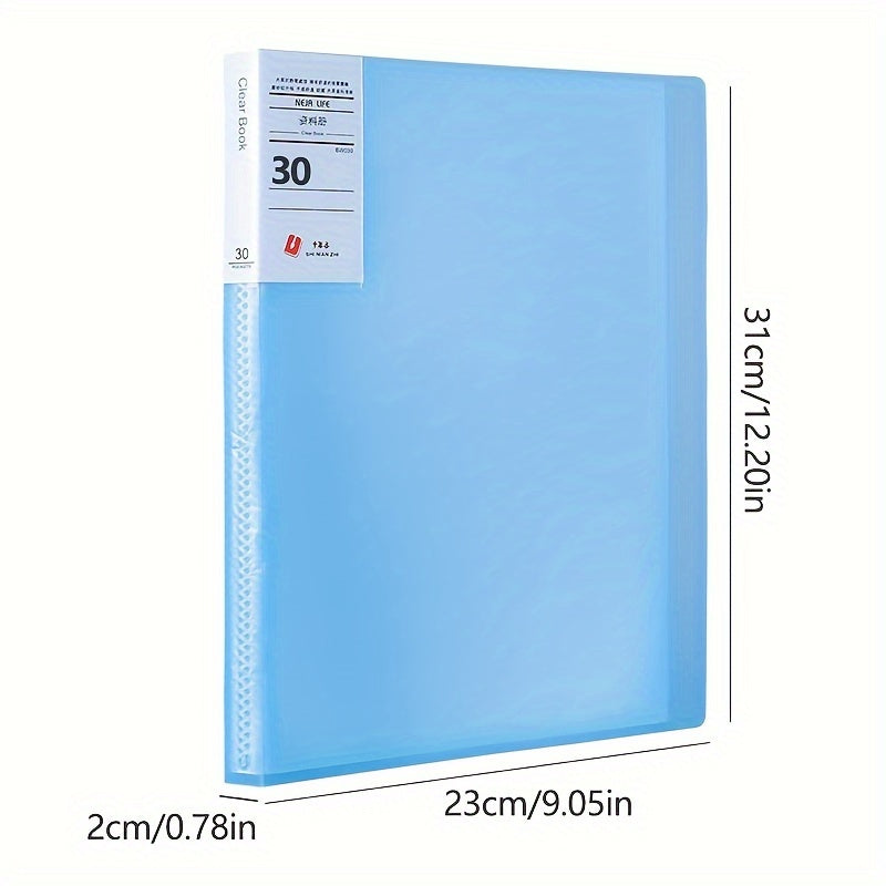 20pcs File Manager Document Organizer Exam Paper Storage Folder