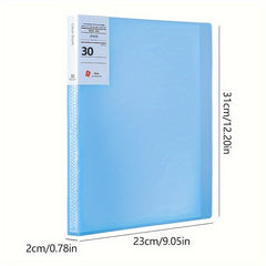 20pcs File Manager Document Organizer Exam Paper Storage Folder