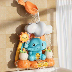 Elephant and Sunflower Shower Toy with Watering Can