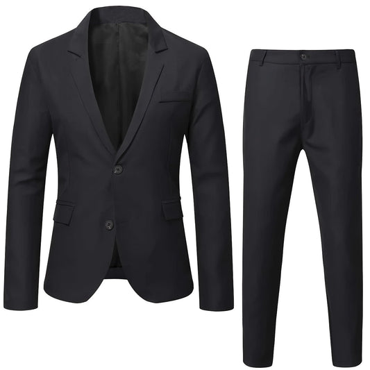 Formal 2 Pieces Set Men s Business Suit Set