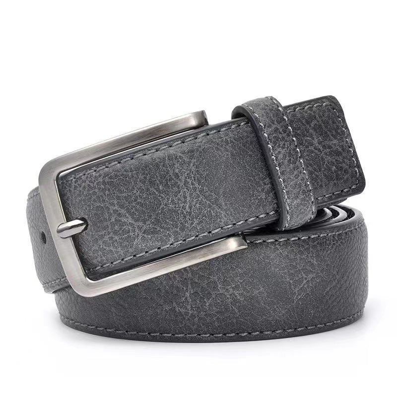 Men's Extended Vintage Leather Belt