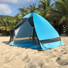 Portable Pop Up Beach Tent UPF 50 UV Protection Camping Gift