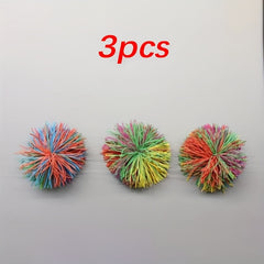 Colorful Sensory Play Balls Soft Bouncy & Elastic Plastic Balls