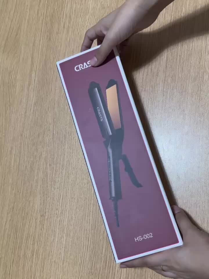 2-in-1 Hair Curler & Straightener Wand - Ionic Tech