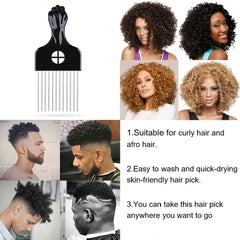 Metal Afro Comb Hair Pick for Styling