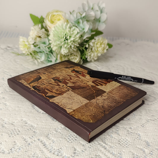Ancient Egyptian Art Notebook with Blank Pages
