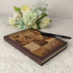 Ancient Egyptian Art Notebook with Blank Pages