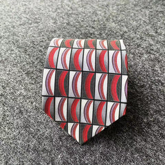 Men's Vintage Silk Print Necktie For Party Wedding