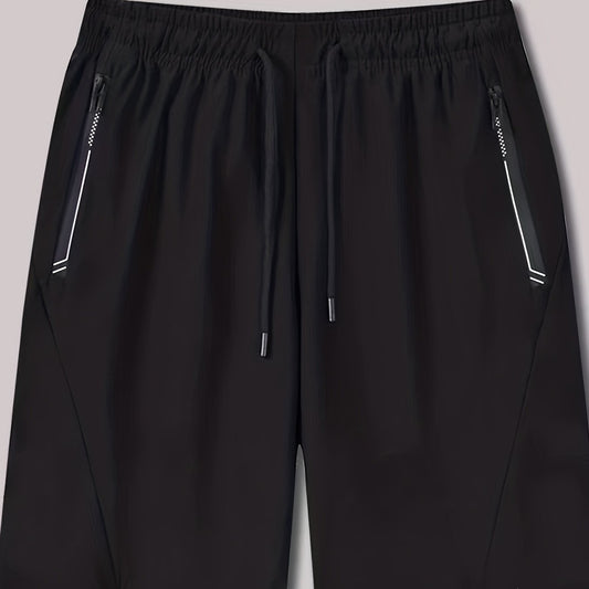 Boys Ice Silk Gym Workout Shorts Quick Dry Athletic Training Running