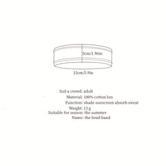 Stretchy Headband for Sports Fitness Exercise Yoga