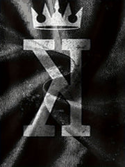 Crown & Letter K Mens 2 Piece Outfits T-shirt & Shorts Set
