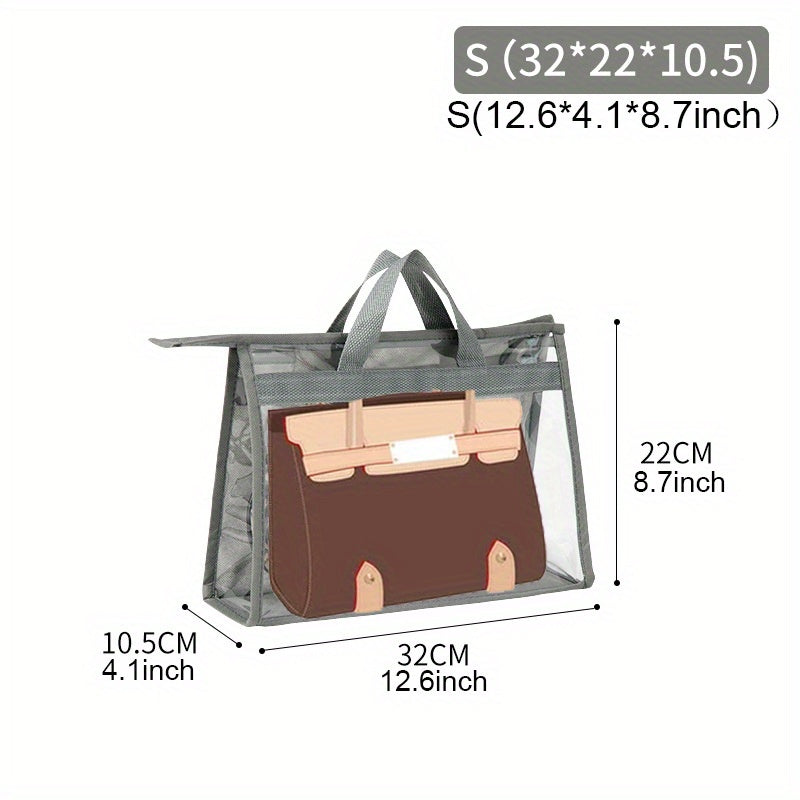 Zipper Storage Bag for Shoulder Bag, Handbag Organizer