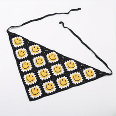Smiling Face Triangle Headband Hair Accessories for Daily Party Use