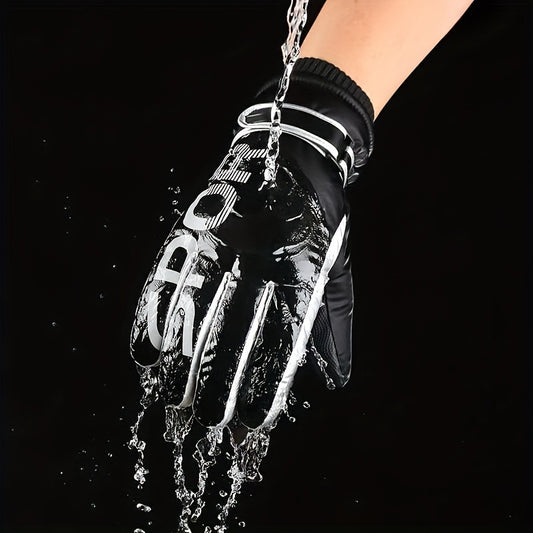 Thickened Windproof Gloves for Cycling & Skiing, Waterproof & Warm